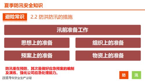 社区夏季防汛安全知识培训