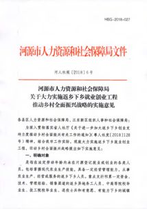 返乡下乡创业创新实施意见