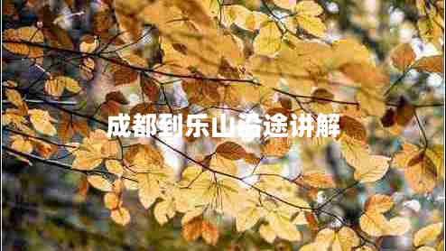 成都到乐山沿途讲解