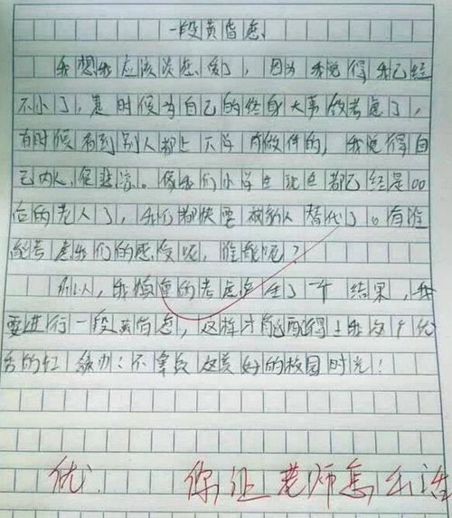 作文我的校园最后一段