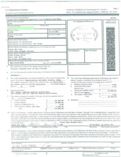 出入美国境i20表格注意事项